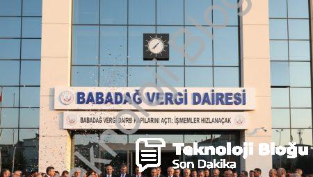 Babadağ Vergi Dairesi kapılarını açtı: İşlemler hızlanacak