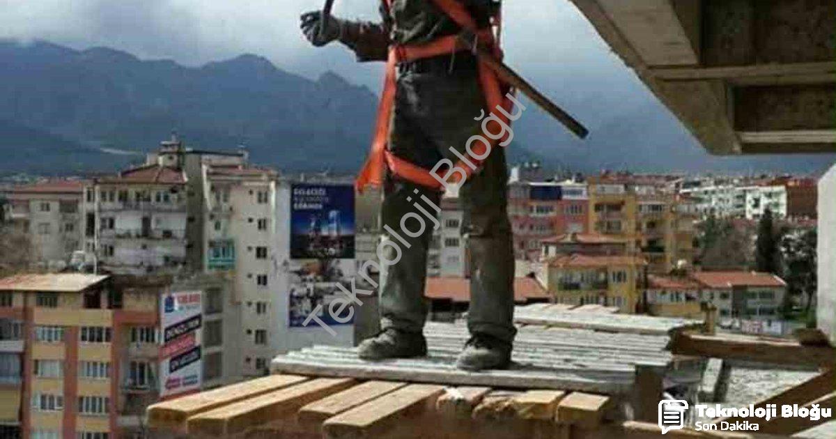 "Denizli’de 4. kattan düşen işçi Veli Çağlar hayatını kaybetti" başlıklı haber için fotorealistik, p