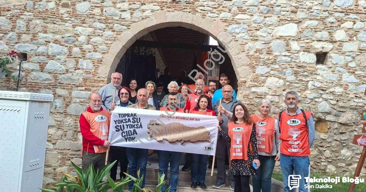 "Milas’ta TEMA Vakfı’ndan Kritik Erozyon Uyarısı: Toprak Alarm Veriyor" başlıklı haber için fotoreal