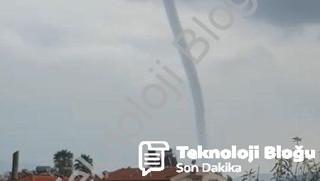 Marmaris’te Görülen Hortum Şaşırttı: İşte O Anlar!