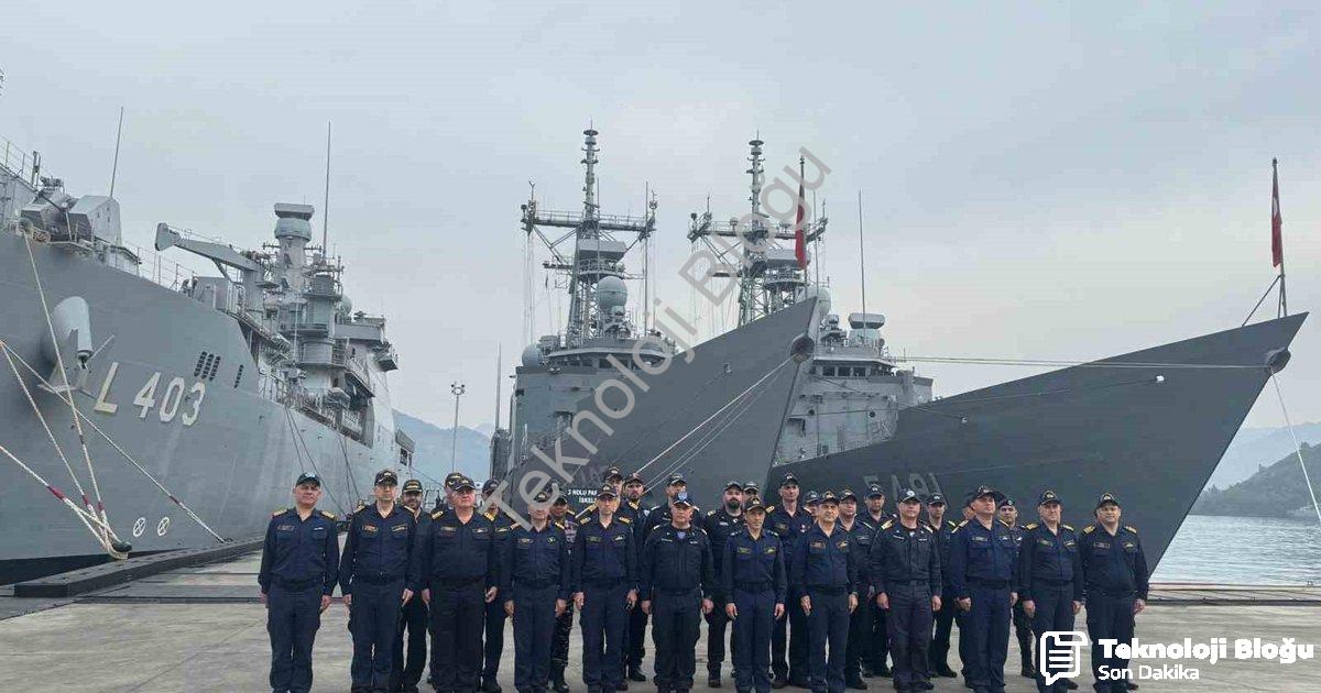 "Doğu Akdeniz-2025: Türkiye Liderliğinde Dev Tatbikat Başladı" başlıklı haber için fotorealistik, pr