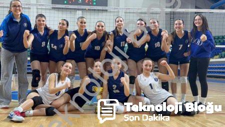 Kütahya Belediyespor Genç Kızlar Voleybolda Zafer Elde Etti