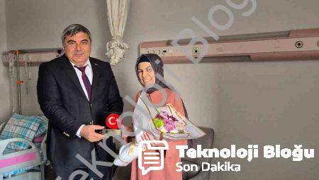 Öğretmenler Günü’nü Hastanede Geçiren Emine Öğretmene Anlamlı Ziyaret