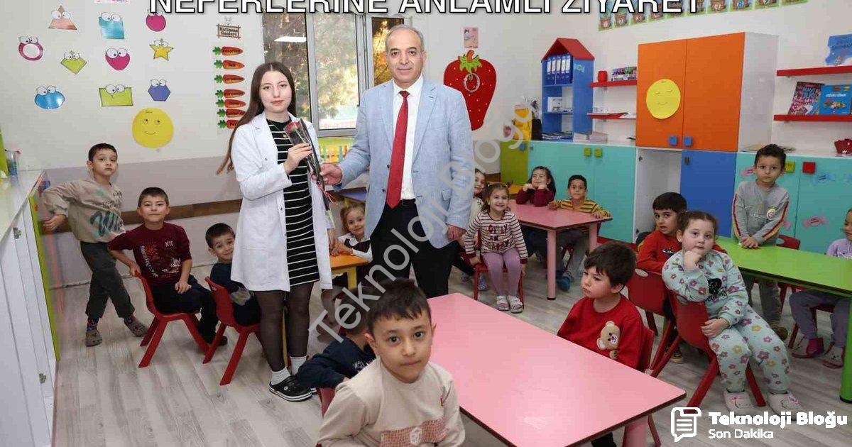 "Denizli OSB Yönetiminden Eğitim Neferlerine Anlamlı Ziyaret" başlıklı haber için fotorealistik, pro