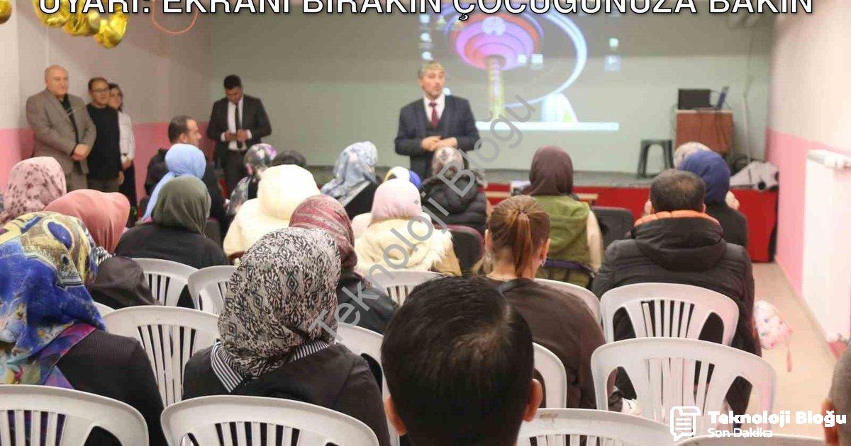 "İl Müdürü Yılmaz'dan Velilere Kritik Uyarı: Ekranı Bırakın Çocuğunuza Bakın" başlıklı haber için fo