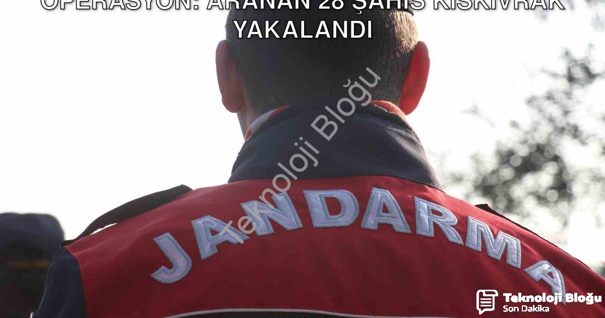 "Aydın'da Jandarma'dan Nefes Kesen Operasyon: Aranan 28 Şahıs Kıskıvrak Yakalandı" başlıklı haber iç