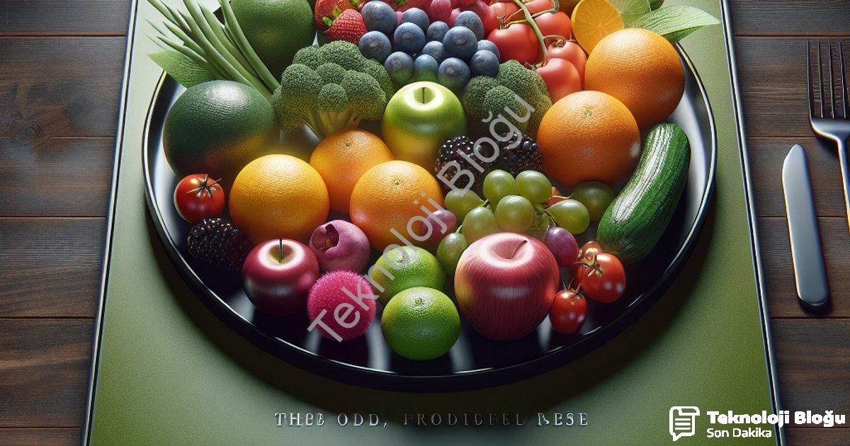 "Bağışıklık Sistemini Çelik Gibi Yapan Yöntem: Renkli Tabak Kuralı" başlıklı haber için fotorealisti