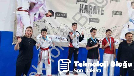 Aliağalı Genç Karateciler Denizli’de Fırtına Gibi Esti: 4 Madalya