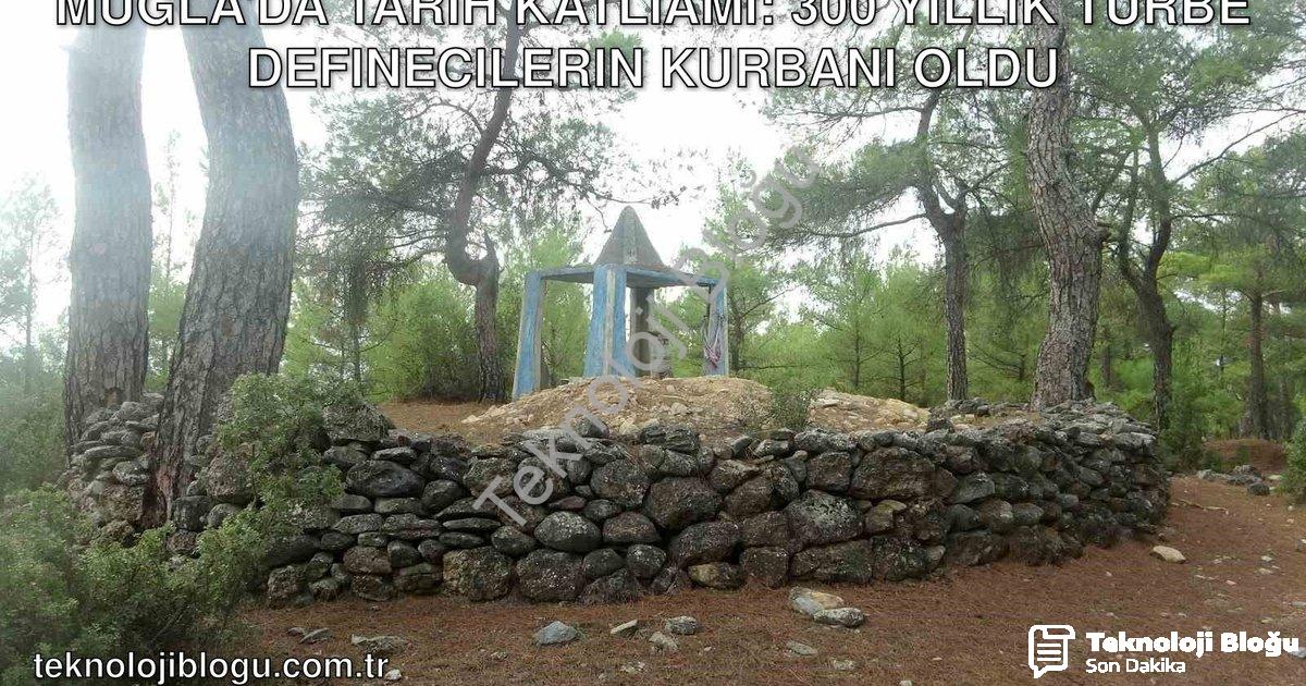 "Muğla'da Tarih Katliamı: 300 Yıllık Türbe Definecilerin Kurbanı Oldu" başlıklı haber için fotoreali