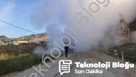Aydın’da Jeotermal Hattında Büyük Patlama: Karayolu Ulaşıma Kapandı