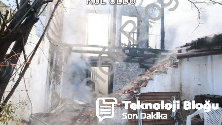 Muğla Menteşe’de Korkutan Yangın: İki Ev Kül Oldu