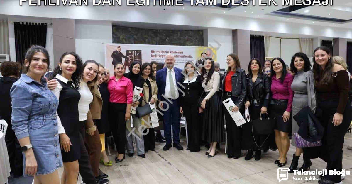 "Menemen'de Duygusal Gece: Başkan Pehlivan'dan Eğitime Tam Destek Mesajı" başlıklı haber için fotore