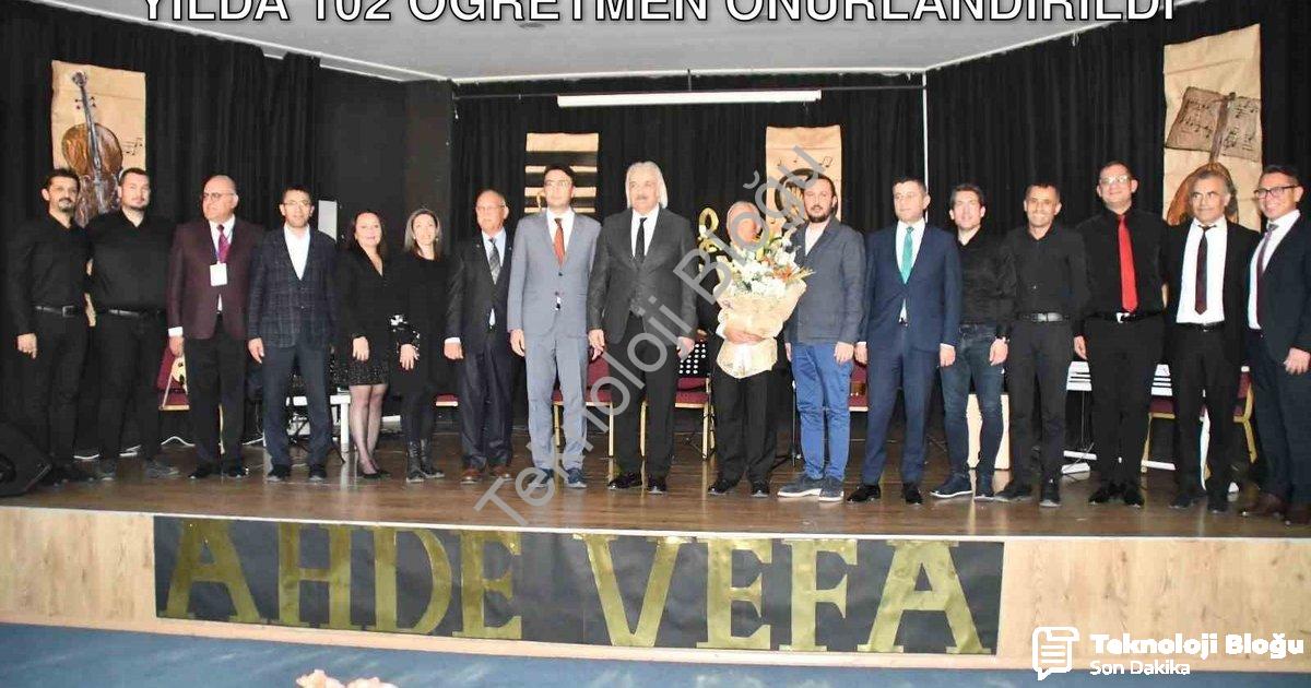 "Söke'de Eğitim Çınarlarına Vefa: 102. Yılda 102 Öğretmen Onurlandırıldı" başlıklı haber için fotore