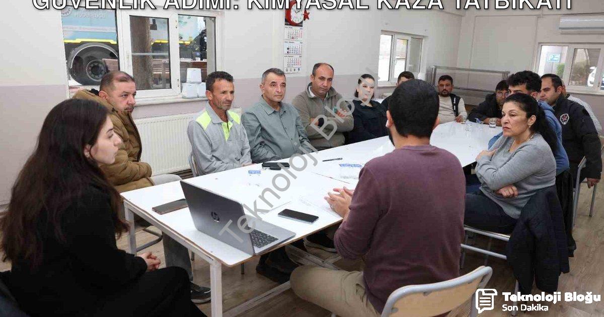 "Denizli OSB Arıtma Tesisi'nde Kritik Güvenlik Adımı: Kimyasal Kaza Tatbikatı" başlıklı haber için f