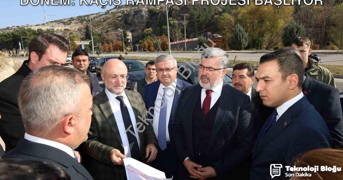 "Dinar'da Trafik Güvenliği İçin Yeni Dönem: Kaçış Rampası Projesi Başlıyor" başlıklı haber için foto