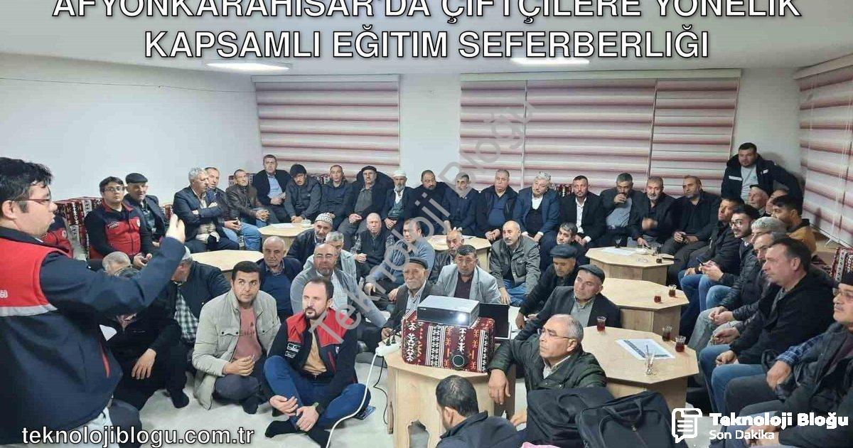 "Afyonkarahisar'da Çiftçilere Yönelik Kapsamlı Eğitim Seferberliği" başlıklı haber için fotorealisti