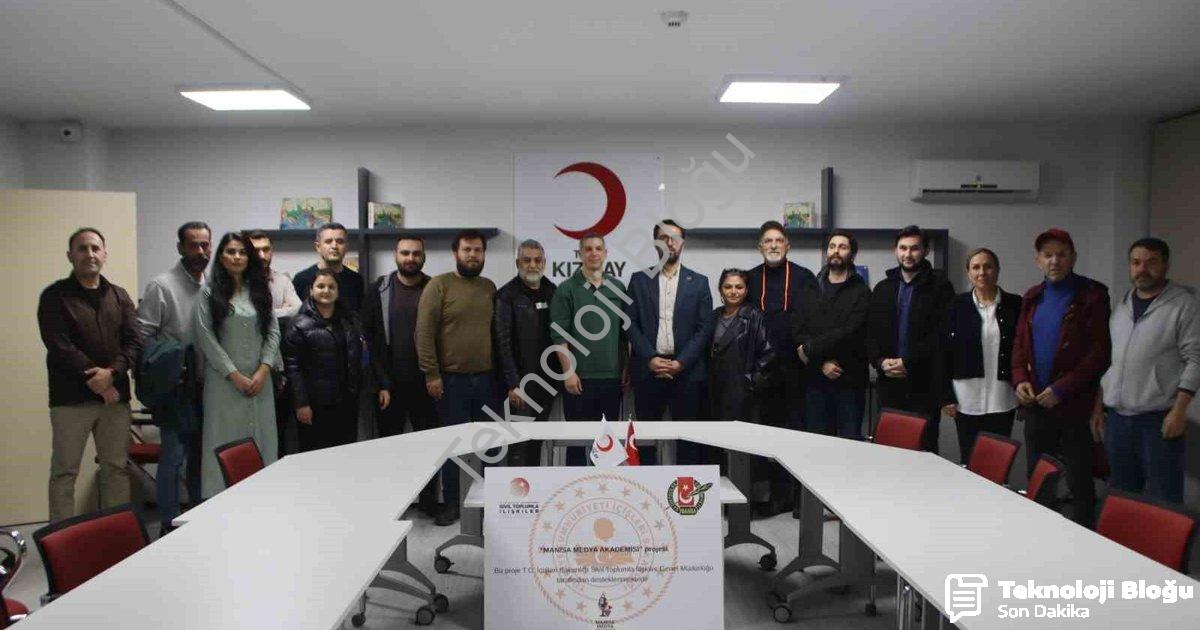 "Manisa Medya Akademisi'nde Yapay Zeka Haberciliği Dönemi Başladı" başlıklı haber için fotorealistik