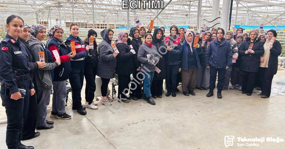 "Kütahya Simav’da Teknoloji Destekli Güvenlik: Sera Çalışanı Kadınlara KADES Eğitimi" başlıklı haber