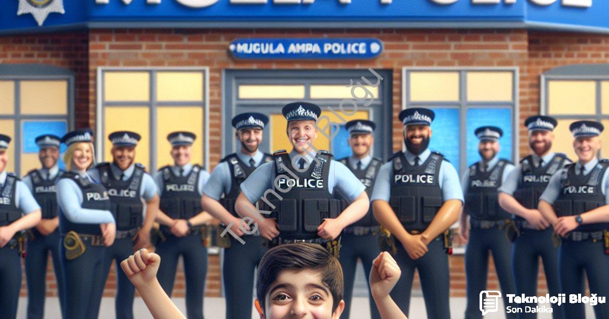 "Muğla Emniyeti'nden Gönülleri Fetheden Hareket: Hamza'nın Hayali Gerçek Oldu" başlıklı haber için f