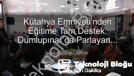 Kütahya Emniyeti’nden Eğitime Tam Destek: Dumlupınar’da Parlayan Yıldızlar Projesi Final Yaptı