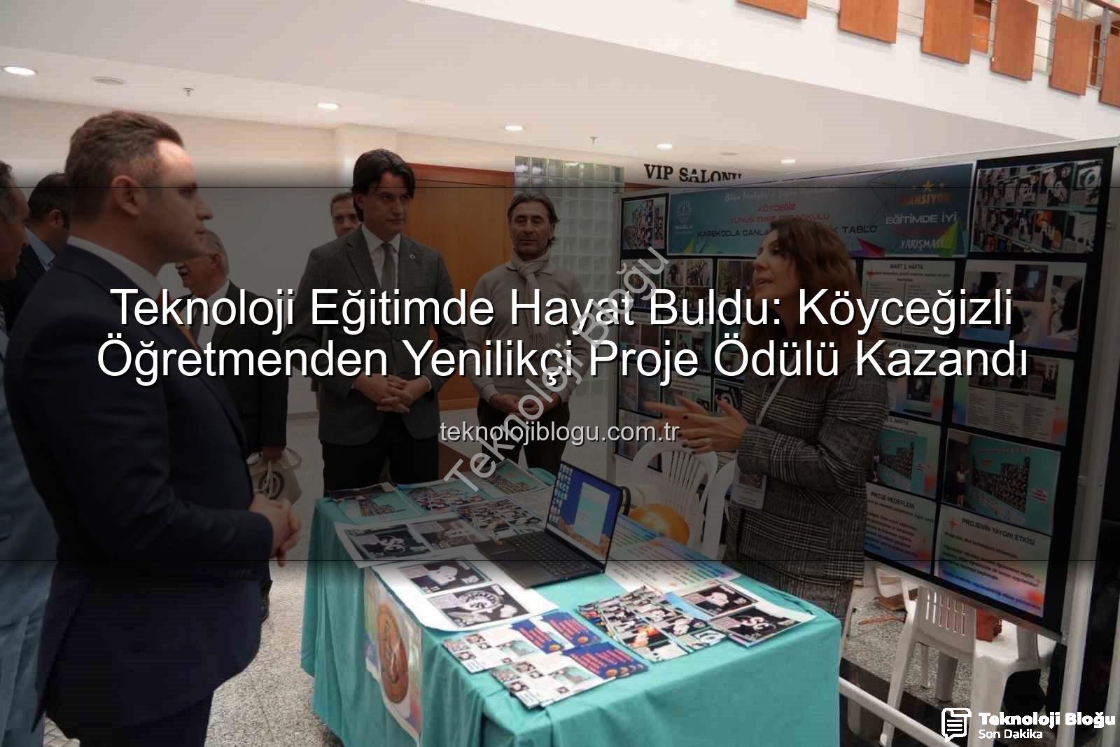 Karekodla Canlanan Periyodik Tablo - Teknoloji Eğitimde Hayat Buldu: Köyceğizli Öğretmenden Yenilikçi Proje Ödülü Kazandı
