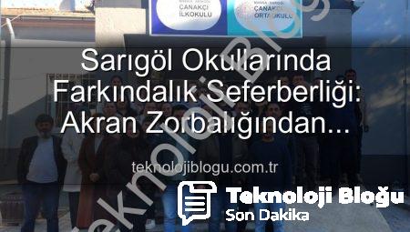 Sarıgöl Okullarında Farkındalık Seferberliği: Akran Zorbalığından Verimli Ders Çalışmaya Geniş Kapsamlı Eğitimler