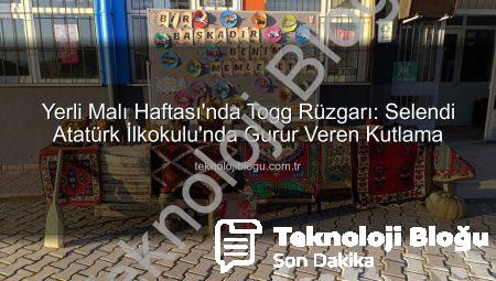 Yerli Malı Haftası’nda Togg Rüzgarı: Selendi Atatürk İlkokulu’nda Gurur Veren Kutlama