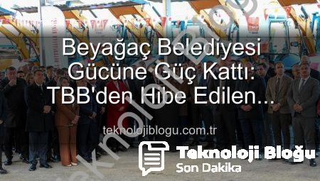 Beyağaç Belediyesi Gücüne Güç Kattı: TBB’den Hibe Edilen Damperli Kamyonet Filoya Eklendi