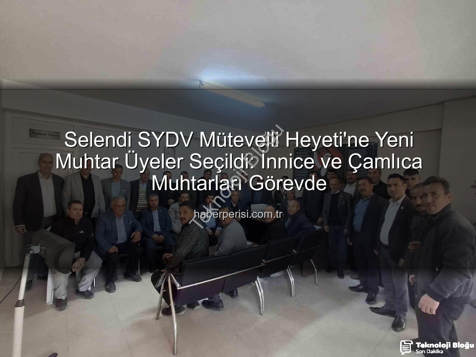 Selendi SYDV mütevelli heyeti - Selendi SYDV'de Yeni Dönem: Muhtarlar Yeniden Görevde! (2026 Faaliyet Dönemi)