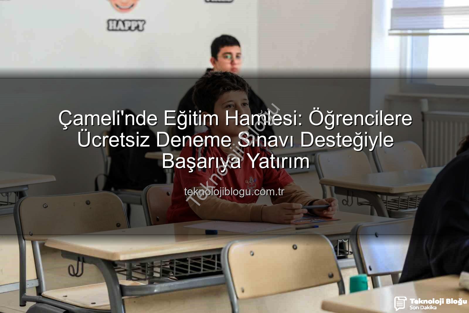 deneme sınavı desteği - Çameli'nde Eğitim Hamlesi: Öğrencilere Ücretsiz Deneme Sınavı Desteğiyle Başarıya Yatırım